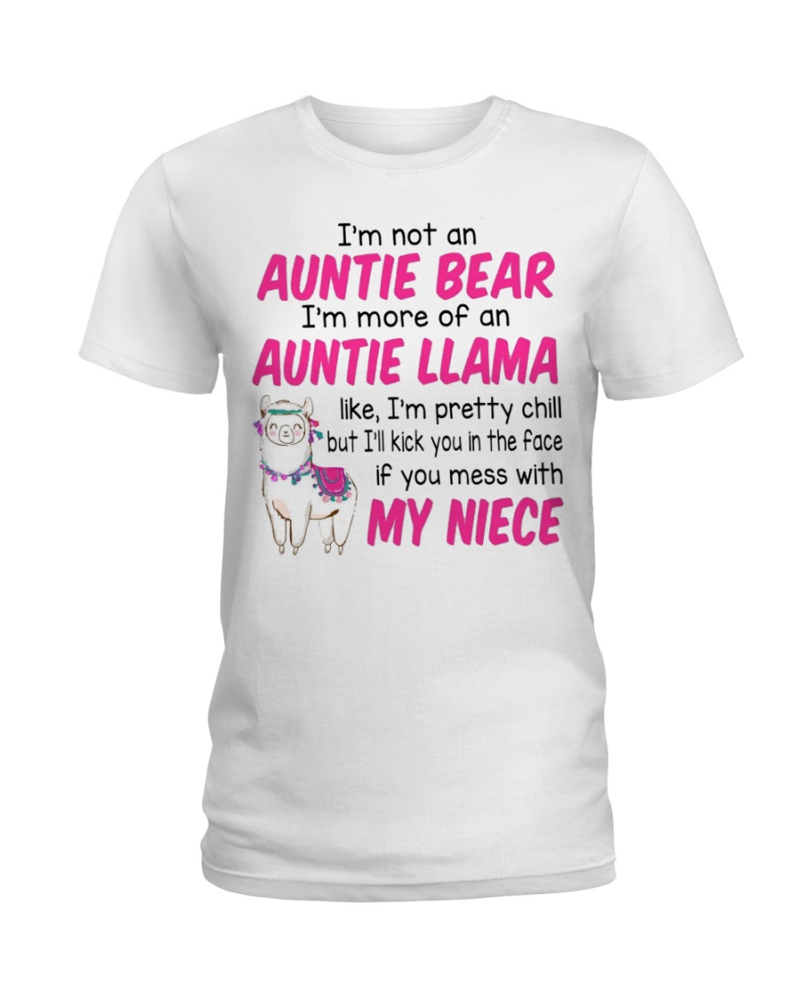 I'm not an Auntie bear - MNAN Ladies T-Shirt