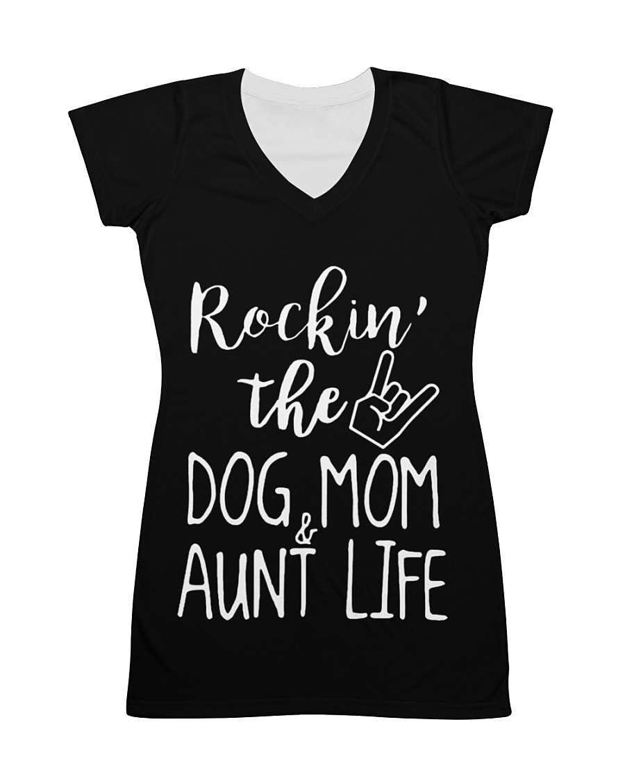 DOG MOM All-over Dress