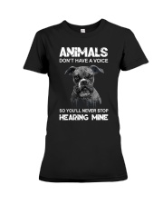 Help Animals Premium Fit Ladies Tee thumbnail