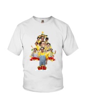 Caluche Christmas Tree Youth T-Shirt thumbnail