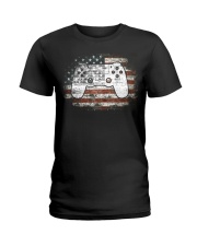 4th Of July Gift Video Game Gamer Kids Boy Ladies T-Shirt thumbnail