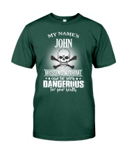 My name's John Premium Fit Mens Tee thumbnail