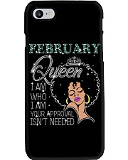 February Girl Phone Case tile