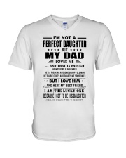 November Dad V-Neck T-Shirt tile