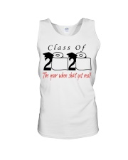 Class of 2020 the year when shit got real t-shirt Unisex Tank thumbnail