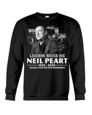 Neil Peart Legends Never Die 1952-2020 shirt Crewneck Sweatshirt thumbnail