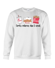 Lord's calories don't count Chick Fil A t-shirt Crewneck Sweatshirt thumbnail