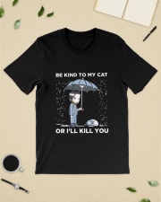 BE KIND TO MY CAT Classic T-Shirt lifestyle-mens-crewneck-front-19