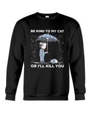 BE KIND TO MY CAT Crewneck Sweatshirt thumbnail