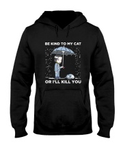 BE KIND TO MY CAT Hooded Sweatshirt thumbnail