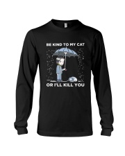 BE KIND TO MY CAT Long Sleeve Tee thumbnail
