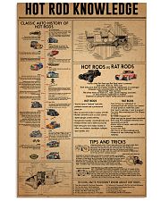Hot Rod Knowledge 11x17 Poster front