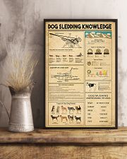 Dog Sledding Knowledge 11x17 Poster lifestyle-poster-3