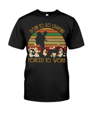 Born to go camping Classic T-Shirt thumbnail