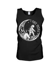 I hate people Unisex Tank thumbnail