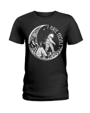 I hate people Ladies T-Shirt front