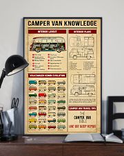 Camper Van Travel Tips Knowledge 11x17 Poster lifestyle-poster-2