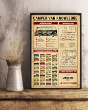 Camper Van Travel Tips Knowledge 11x17 Poster lifestyle-poster-3