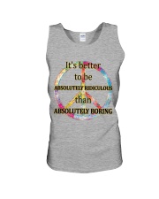 Boring Unisex Tank thumbnail