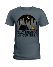 Hello darkness Ladies T-Shirt tile