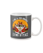 Living in peace Mug tile