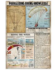 Paragliding Knowledge 11x17 Poster front