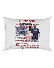 My Wife You Complete Me Better Police Person Rectangular Pillowcase thumbnail