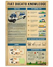 Fiat Ducato Camper Knowledge 11x17 Poster front
