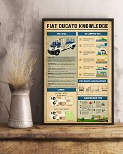 Fiat Ducato Camper Knowledge 11x17 Poster lifestyle-poster-3
