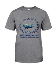 Into The Ocean I Go To Lose My Mind Classic T-Shirt tile