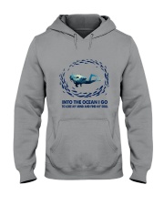 Into The Ocean I Go To Lose My Mind Hooded Sweatshirt tile