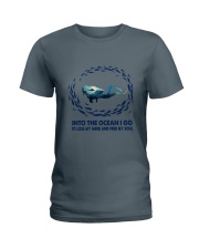 Into The Ocean I Go To Lose My Mind Ladies T-Shirt tile