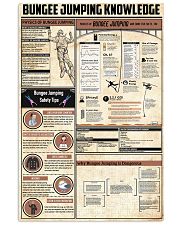 Bungee Jumping Knowledge 11x17 Poster front