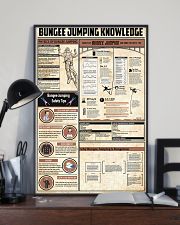 Bungee Jumping Knowledge 11x17 Poster lifestyle-poster-2