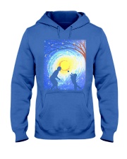 Fetch with man golden Hooded Sweatshirt thumbnail