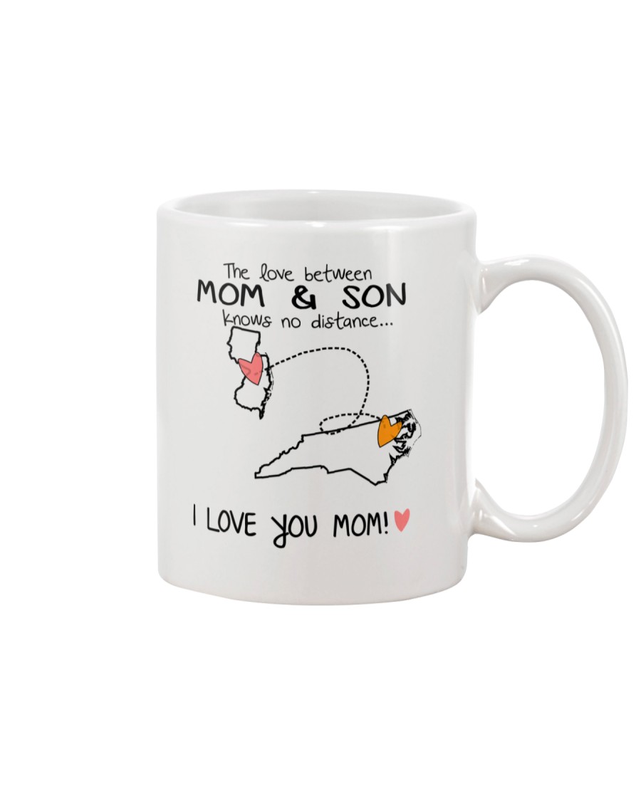 30 33 NJ NC New Jersey North Carolina Mom and Son Mug