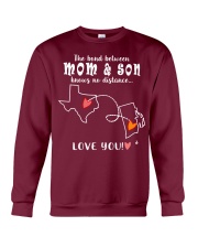 43 39 TEXAS RHODE ISLAND MOM SON Crewneck Sweatshirt tile