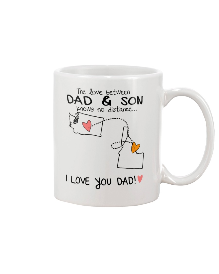 47 12 WA ID Washington Idaho B2 Father Son Mug Mug