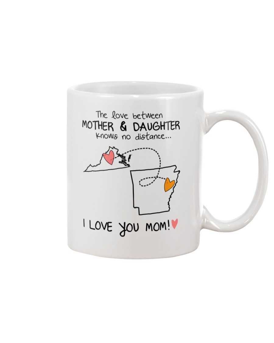 46 04 VA AR Virginia Arkansas mother daughter D1 Mug