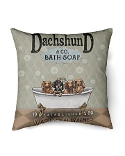 Dachshund Wash Dr Indoor Pillow - 16” x 16” thumbnail