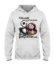 PERFECT GIFT FOR A COUPLE Hooded Sweatshirt tile