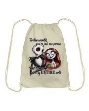 PERFECT GIFT FOR A COUPLE Drawstring Bag tile