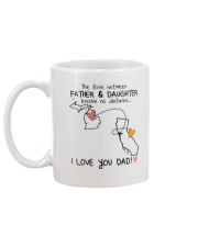 22 05 MI CA Michigan California Father Daughter D1 Mug back