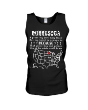 MINNESOTA Unisex Tank tile