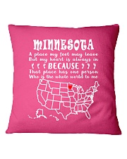 MINNESOTA Square Pillowcase tile