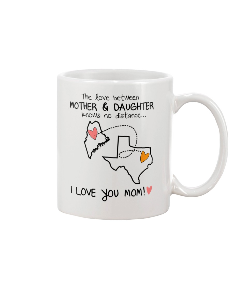 19 43 ME TX Maine Texas mother daughter D1 Mug
