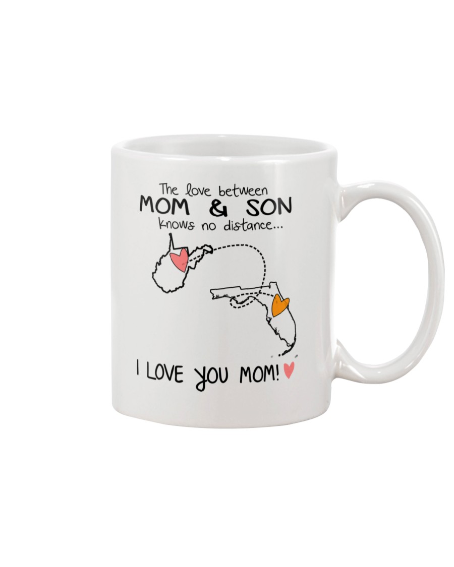 48 09 WV FL West Virginia Florida Mom and Son D1 Mug