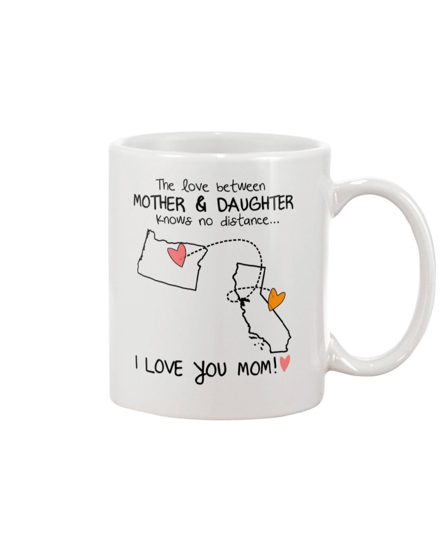 37 05 OR CA Oregon California mother daughter D1 Mug