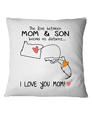 37 09 OR FL Oregon Florida PMS6 Mom Son Square Pillowcase thumbnail