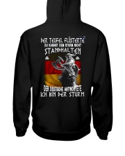GM Ich bin der sturm Hooded Sweatshirt back
